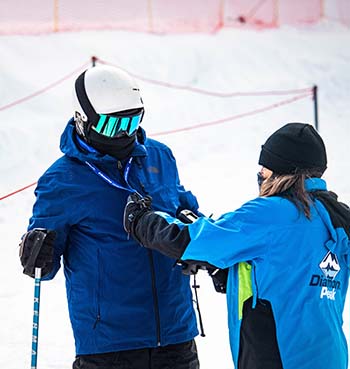 season passholder scanned at diamond peak ski resort